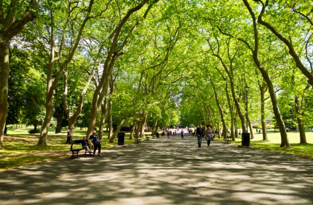 Crystal Palace Park in the borough of Bromley